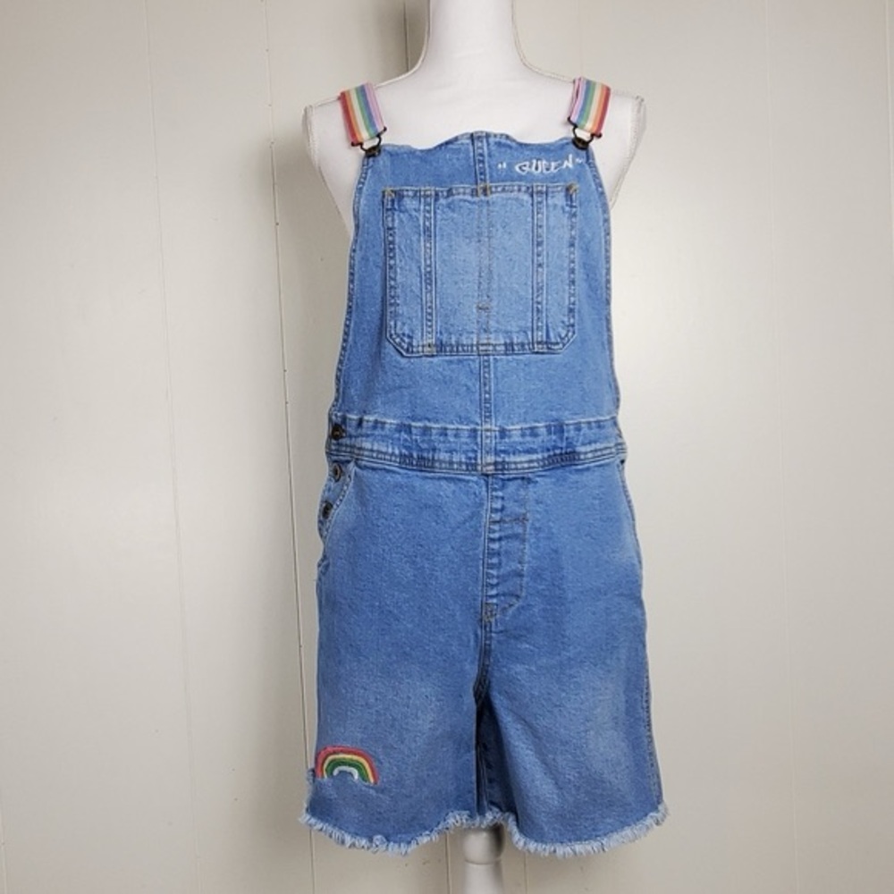 “Queen” Denim Overalls